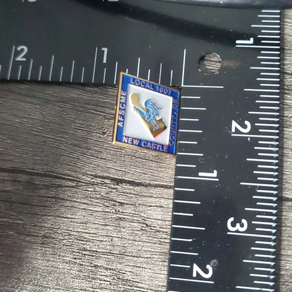 AFSCME Local‎ 1607 Enamel Pin B556